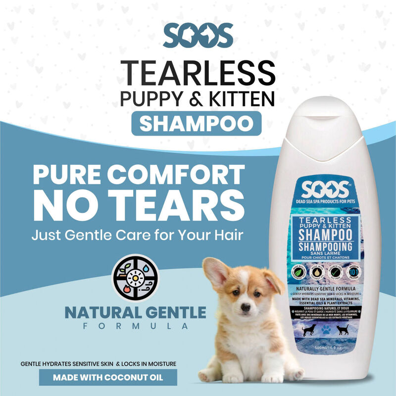 Soos Pets, Tearless Puppy & Kitten - 500ML image number null